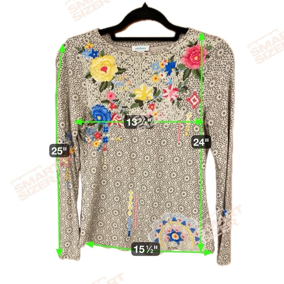 Sundance Sunny Disposition Embroidered Long Sleeve - Picture 5 of 5